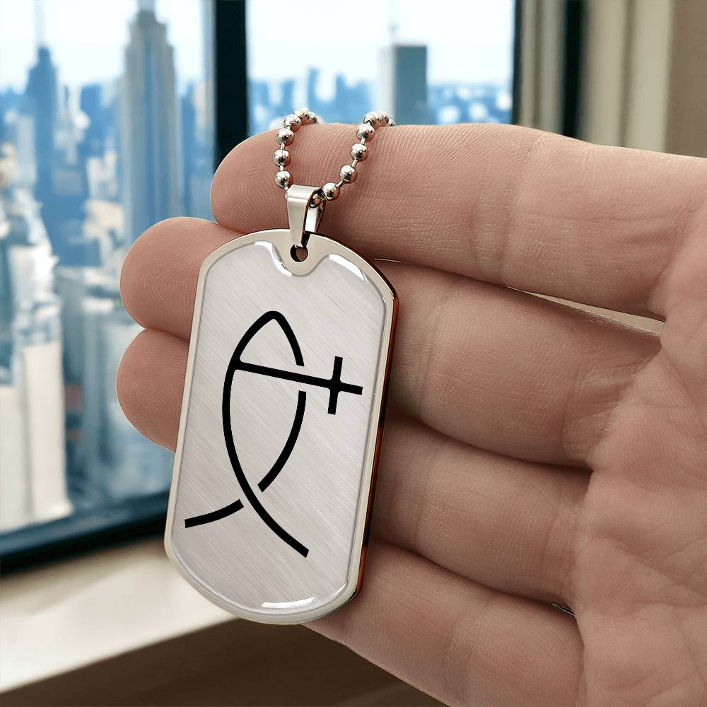 Dog Tag for son | Faith | Birthday Gift for son | Christmas Gift | Graduation