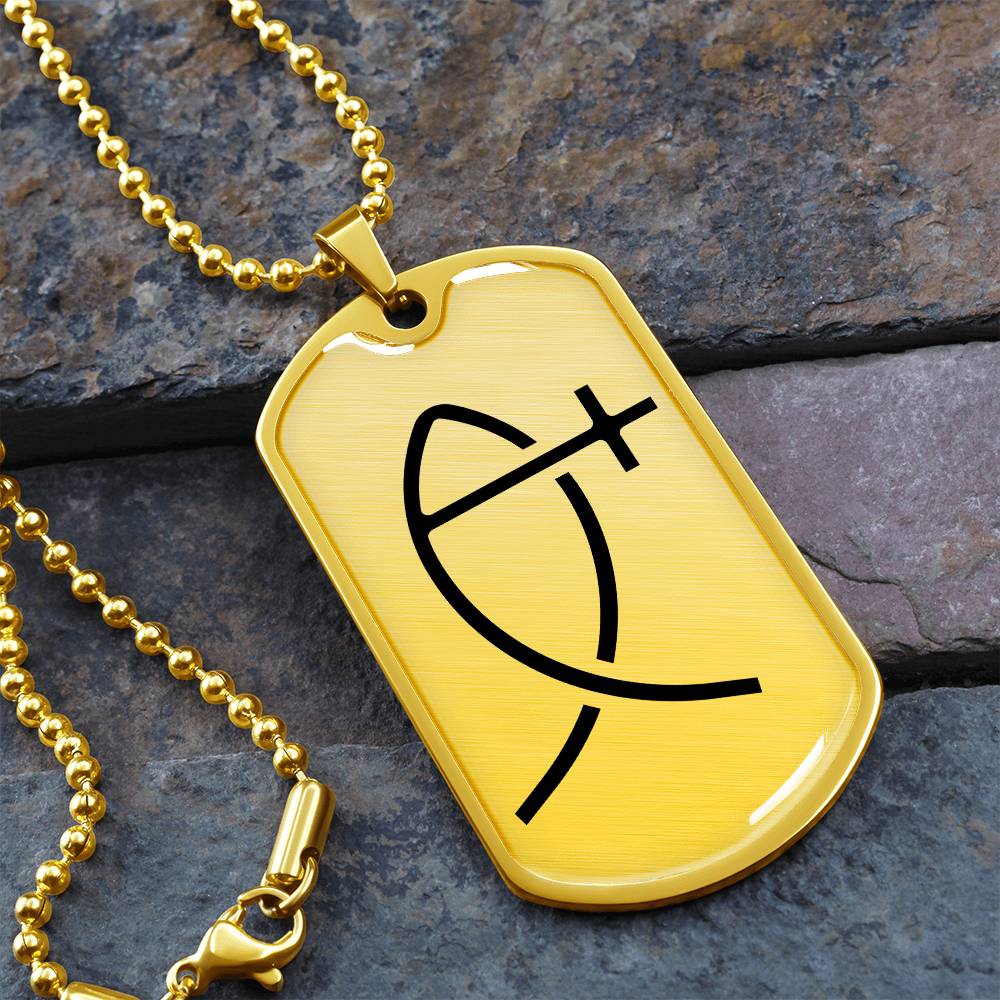Dog Tag for son | Faith | Birthday Gift for son | Christmas Gift | Graduation